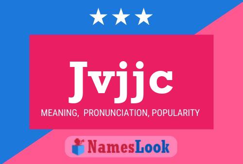 Jvjjc Name Poster