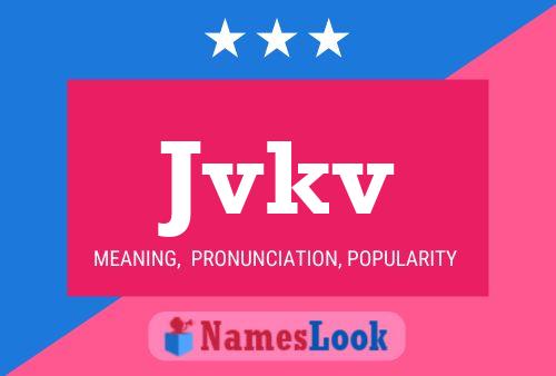 Jvkv Name Poster