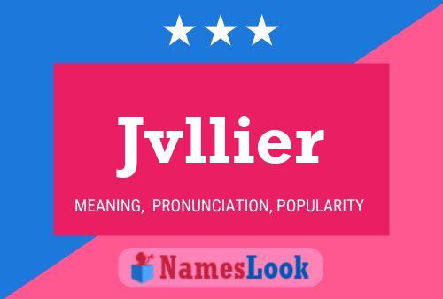 Jvllier Name Poster