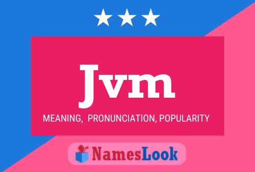 Jvm Name Poster