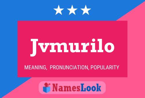 Jvmurilo Name Poster