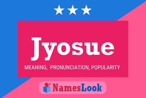 Jyosue Name Poster