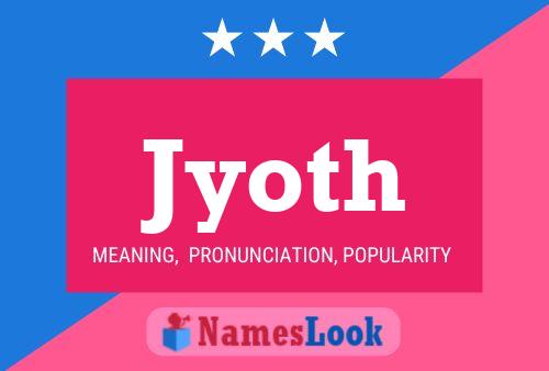 Jyoth Name Poster