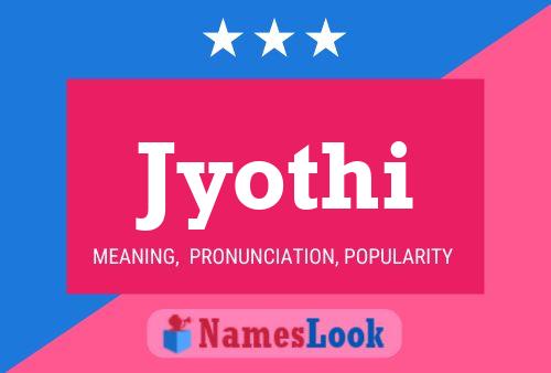 Jyothi Name Poster