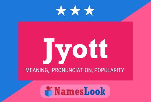 Jyott Name Poster