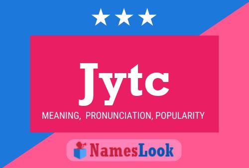 Jytc Name Poster