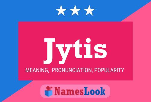 Jytis Name Poster