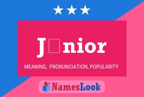 Júnior Name Poster