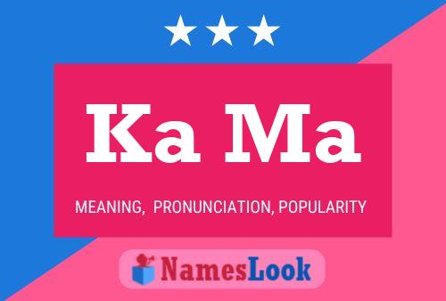 Ka Ma Name Poster