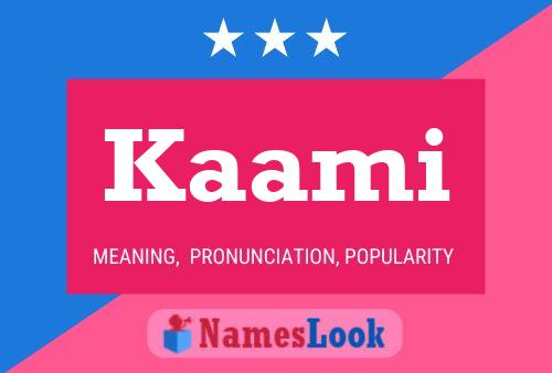 Kaami Name Poster