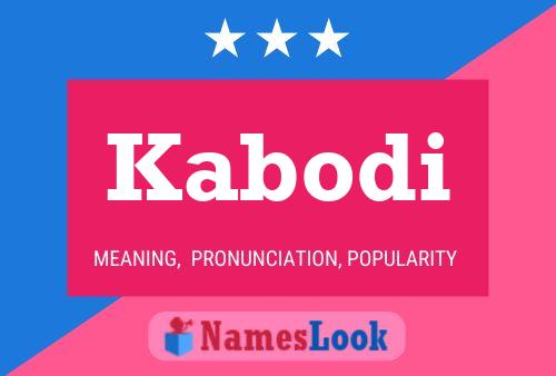 Kabodi Name Poster