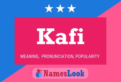 Kafi Name Poster