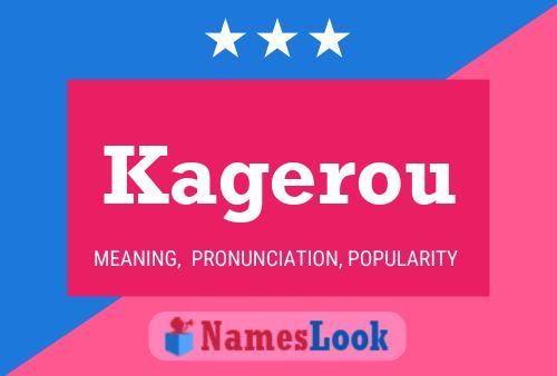 Kagerou Name Poster