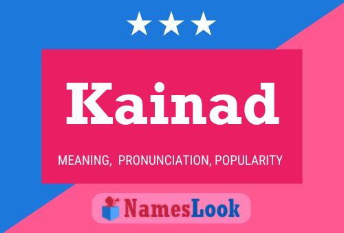 Kainad Name Poster