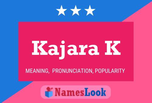 Kajara K Name Poster