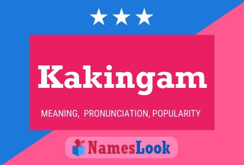 Kakingam Name Poster