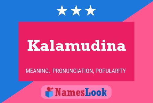 Kalamudina Name Poster