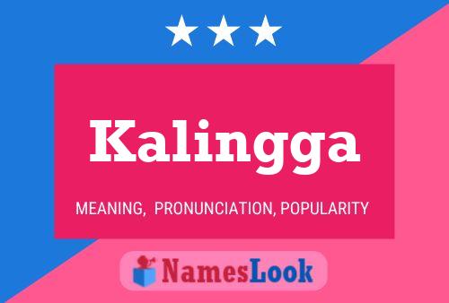 Kalingga Name Poster