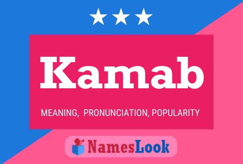 Kamab Name Poster