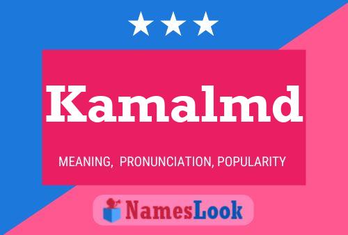 Kamalmd Name Poster