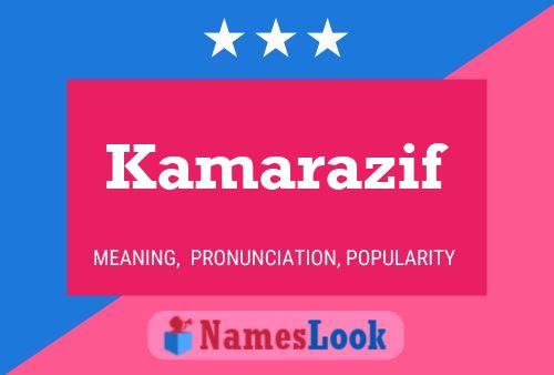 Kamarazif Name Poster