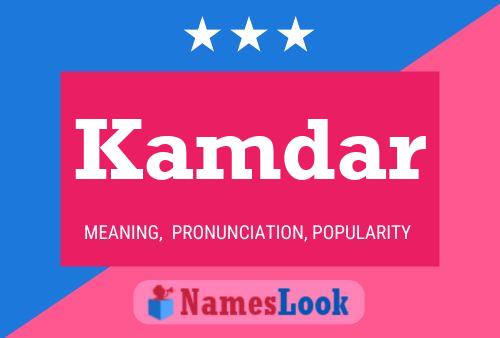 Kamdar Name Poster