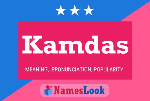 Kamdas Name Poster