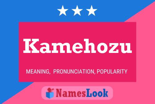 Kamehozu Name Poster