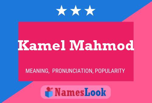 Kamel Mahmod Name Poster