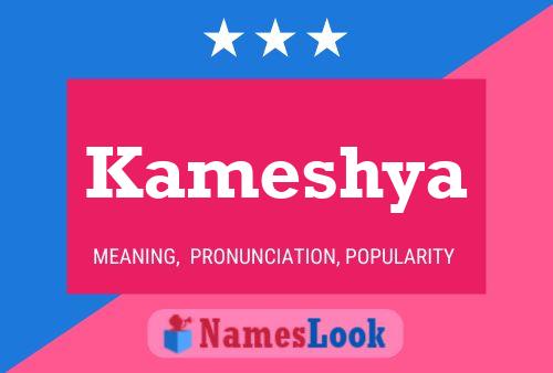 Kameshya Name Poster