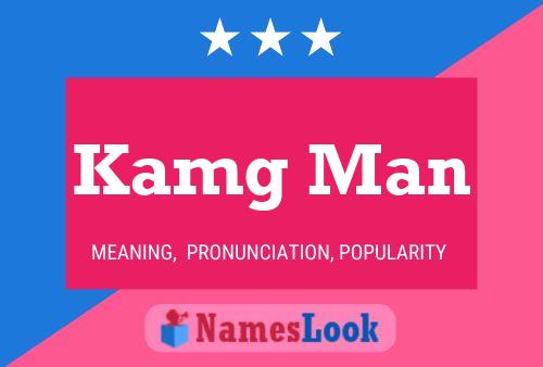 Kamg Man Name Poster