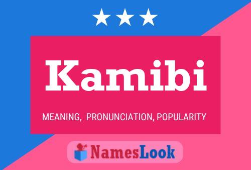 Kamibi Name Poster