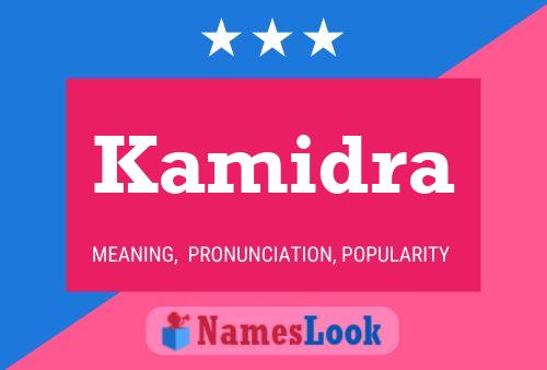 Kamidra Name Poster