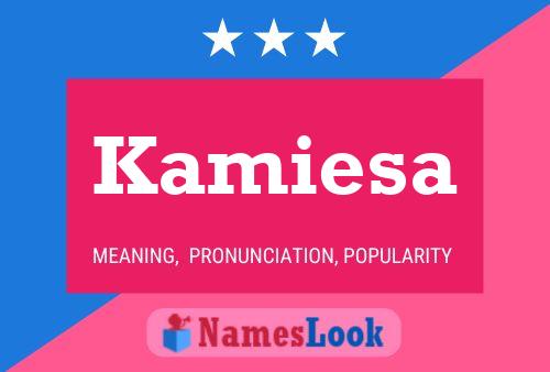 Kamiesa Name Poster