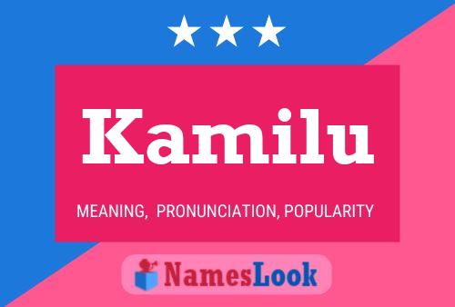 Kamilu Name Poster