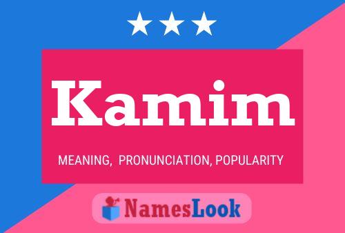 Kamim Name Poster