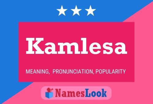 Kamlesa Name Poster