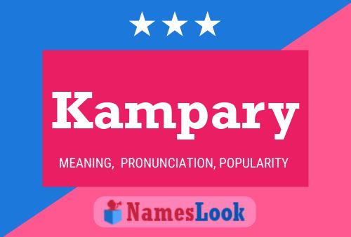 Kampary Name Poster