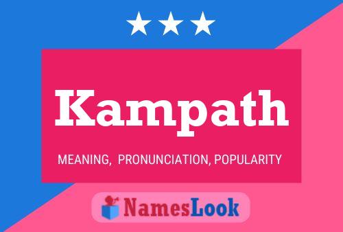 Kampath Name Poster