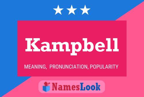 Kampbell Name Poster