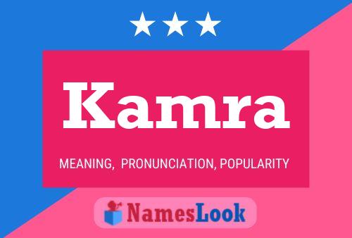 Kamra Name Poster