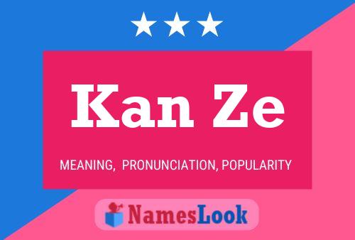 Kan Ze Name Poster