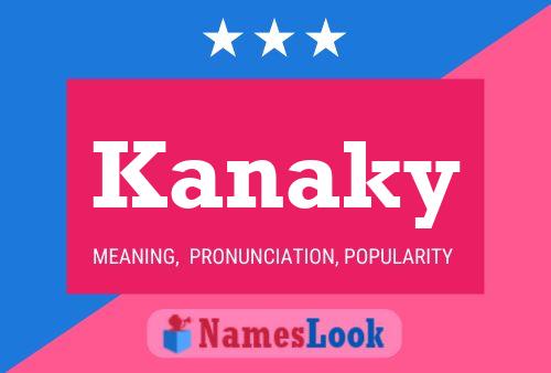 Kanaky Name Poster