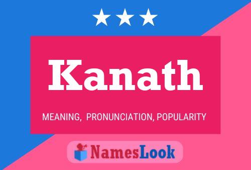 Kanath Name Poster