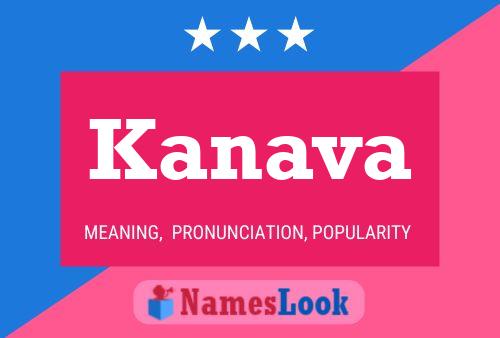 Kanava Name Poster