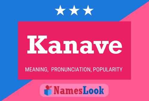 Kanave Name Poster