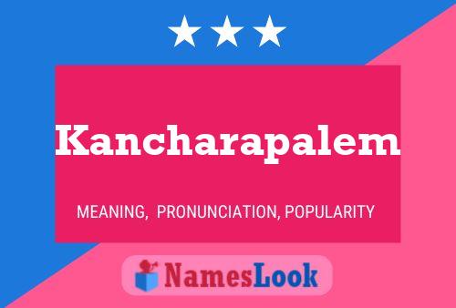 Kancharapalem Name Poster