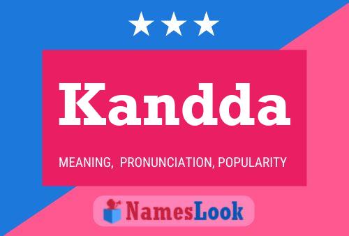 Kandda Name Poster