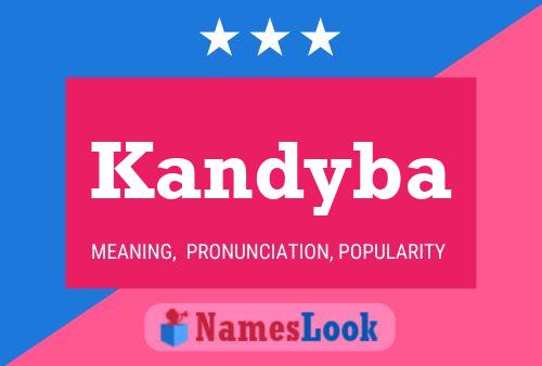 Kandyba Name Poster