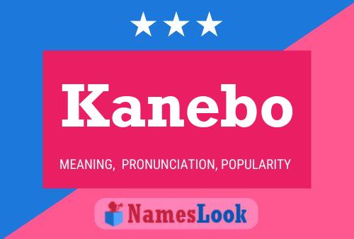 Kanebo Name Poster